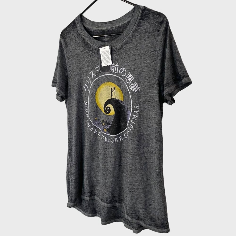 Disney The Nightmare Before Christmas T-Shirt Women's XL Short-Sleeve Tee New - Picture 2 of 11